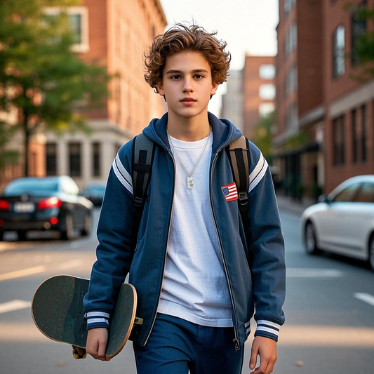 Stainless Steel Gear Necklaces Fidet Toy for Boys Men